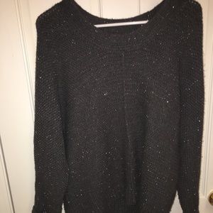 Oversized knitted sweater